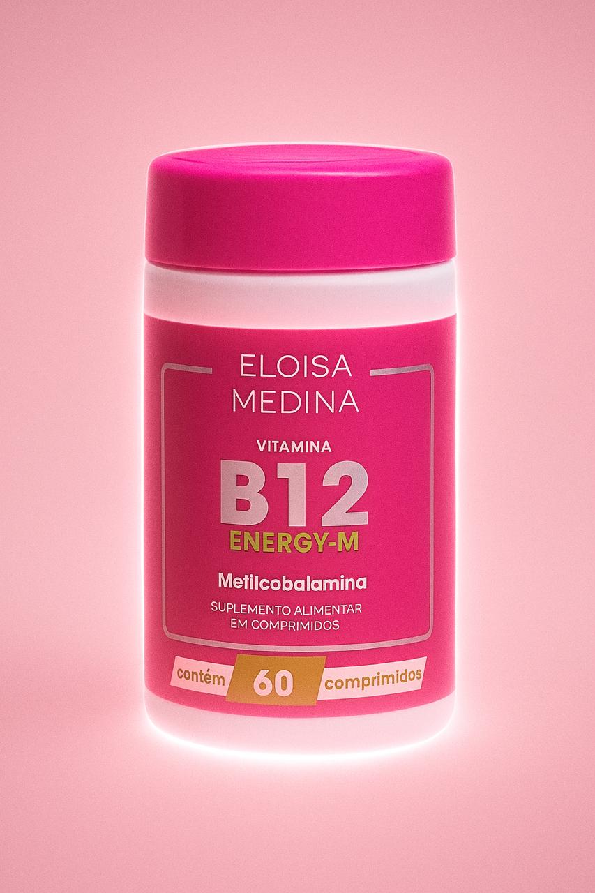 VITAMINA B-12- 60 cápsulas - Eloisa Medina - Imagem 3